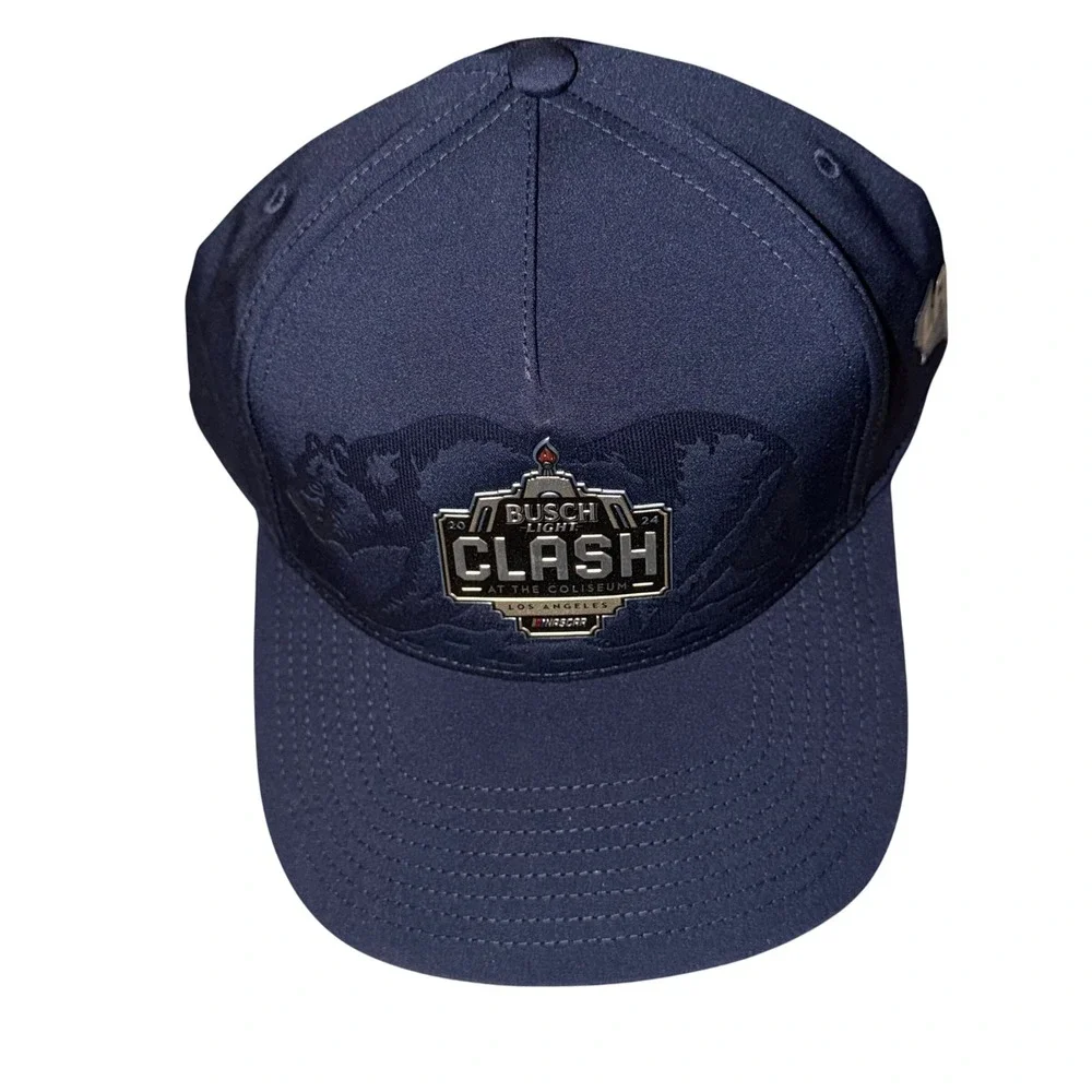 NASCAR 2024 Busch Light Clash at the Coliseum Limited Edition Hat Navy Blue‎ 491